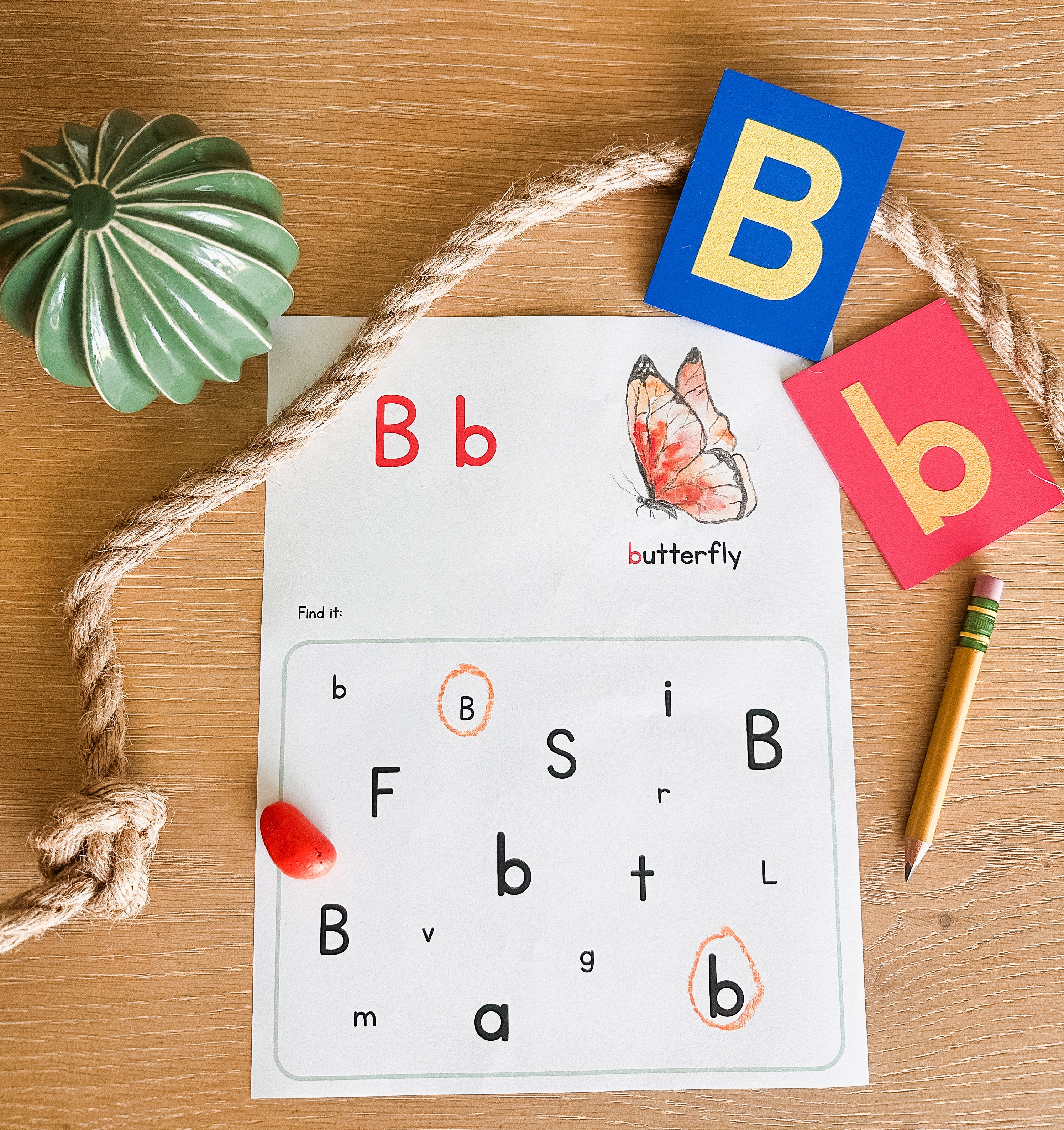 Rooted in Letters - Alphabet Sheets