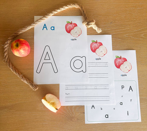 Rooted in Letters - Alphabet Sheets